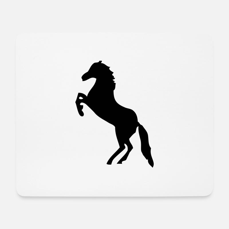 Pferd - Pferde - Mousepad (Querformat) - Weiß