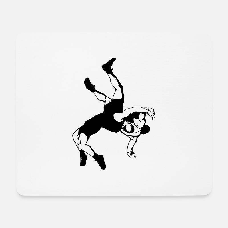 Ringer - Mousepad (Querformat) - Weiß