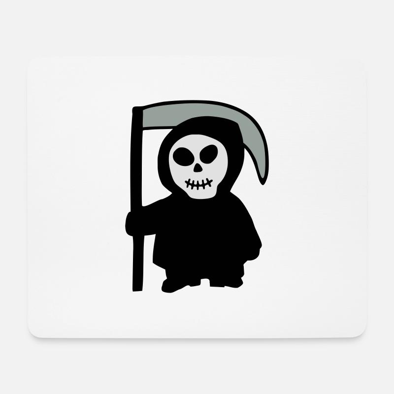 Death - Mouse Pad (horizontal) - white