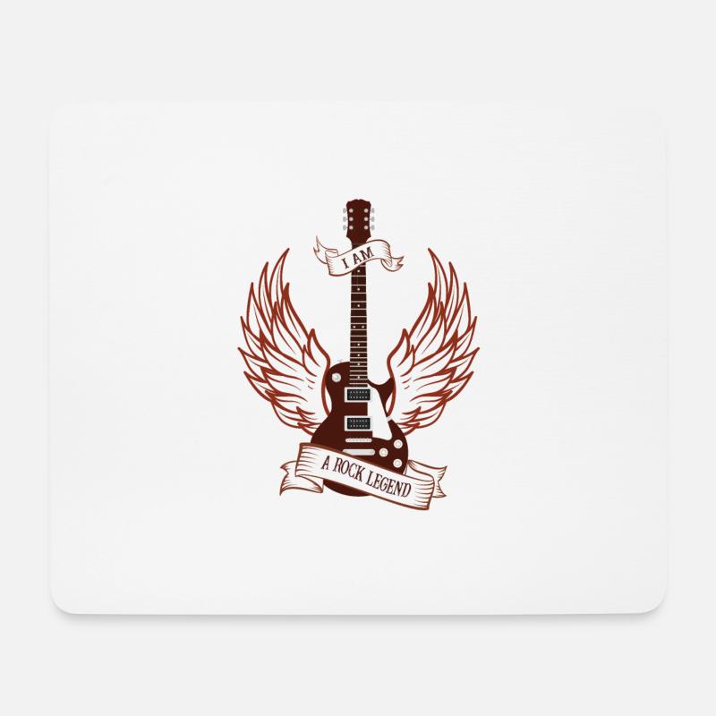 Legend Rocker - Mouse Pad (horizontal) - white