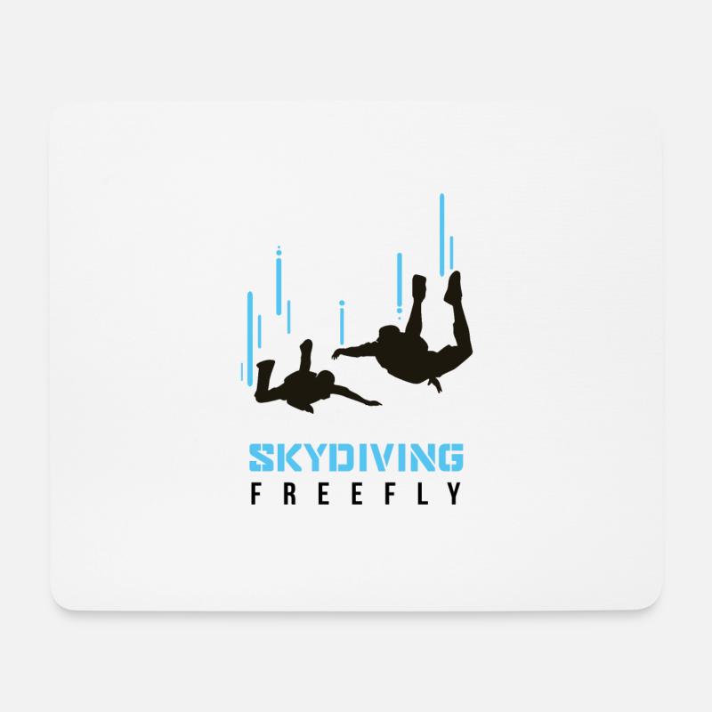 Skydiving - Mouse Pad (horizontal) - white