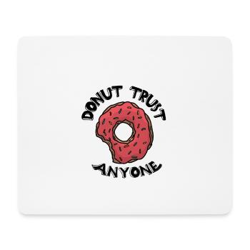 Donut - Mousepad (Querformat) - Weiß - Vorne