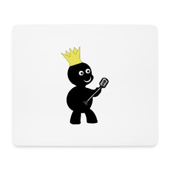Un petit Rock and Roll Gruftie Dark Fantasy - Tapis de souris (format paysage) - blanc - Devant