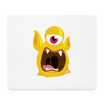 Monstaa Originaals Monster #13 - Mousepad (Querformat) - Weiß - Vorne