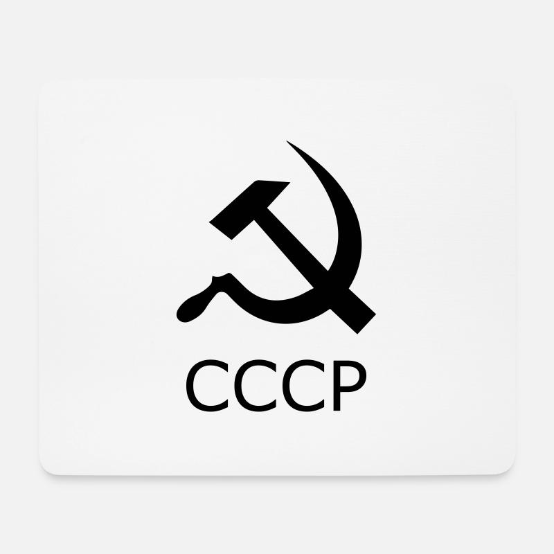 cccp - Tapis de souris (format paysage) - blanc