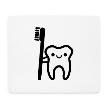 dentist - Mouse Pad (horizontal) - white - Front