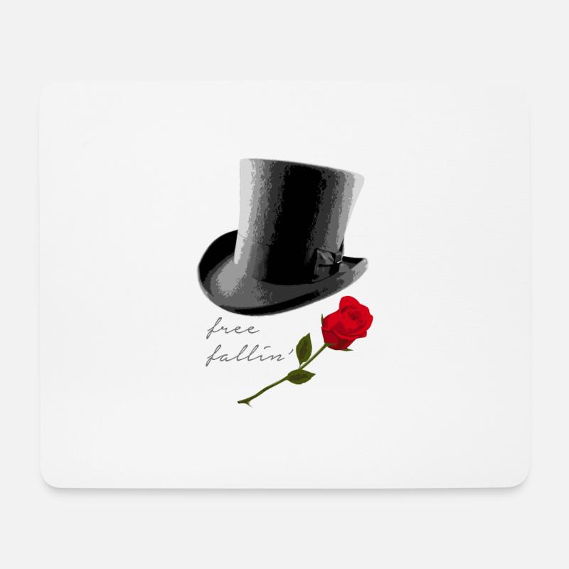 Free Fallin - Mouse Pad (horizontal) - white