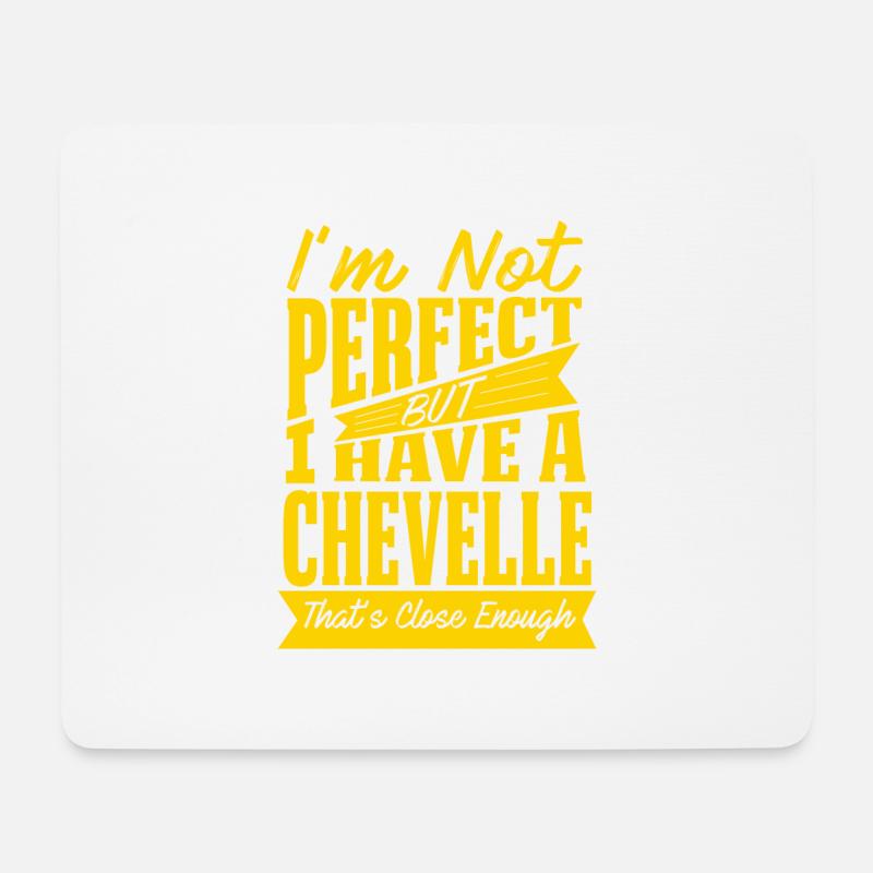 PERFEKT MIT CHEVELLE Y - Mousepad (Querformat) - Weiß