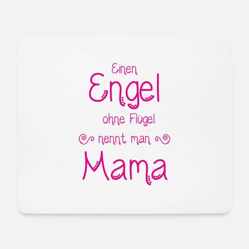 Engel ohne Flügel - Mousepad (Querformat) - Weiß