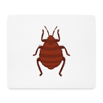 Bed bug - Mouse Pad (horizontal) - white - Front