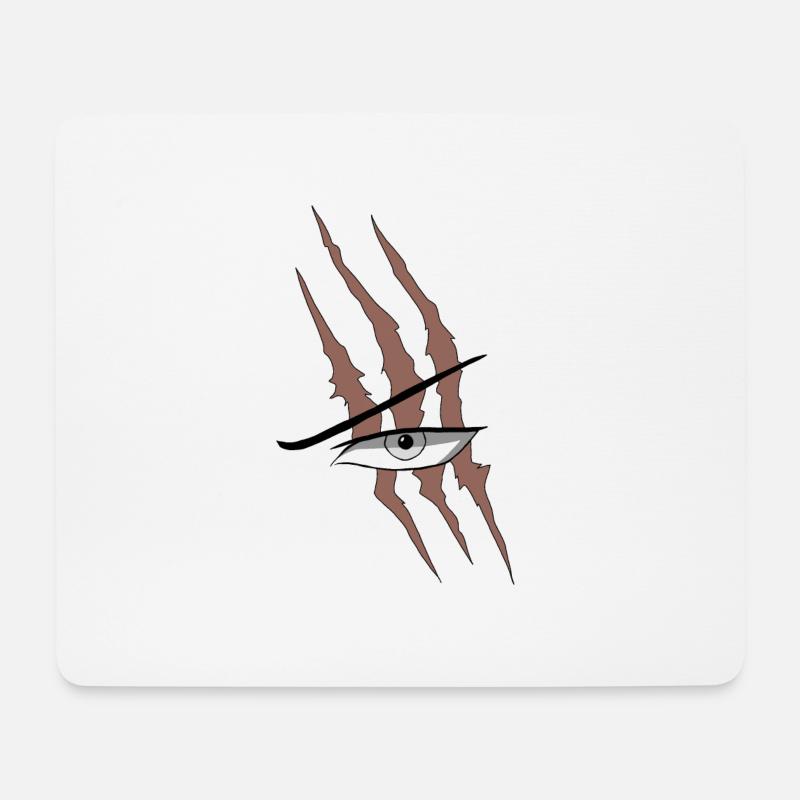 Schaftnarbe - ein Stück - Mousepad (Querformat) - Weiß