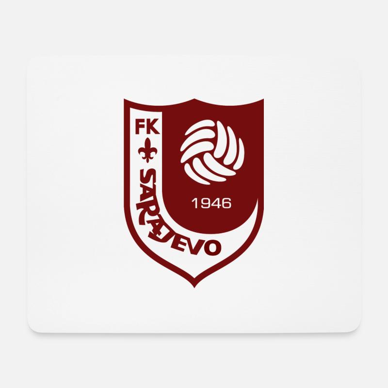 FK Sarajevo - Mouse Pad (horizontal) - white