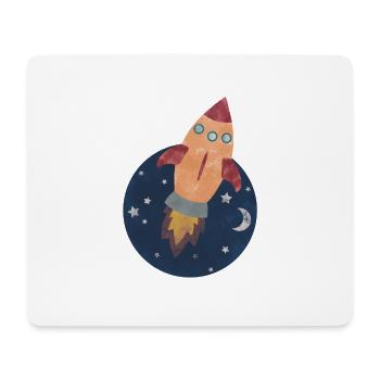 Rocket - Mouse Pad (horizontal) - white - Front