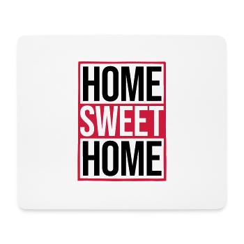 Home Sweet Home - Mousepad (Querformat) - Weiß - Vorne