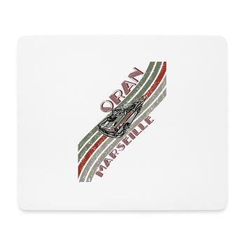 Oran Marseille - Mousepad (Querformat) - Weiß - Vorne