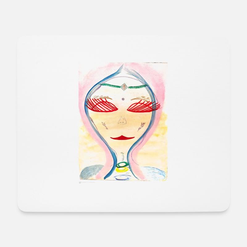 Sternensaat - Mousepad (Querformat) - Weiß