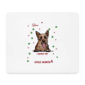 Carolina-Hund Hund Weihnachten Hunderasse - Mousepad (Querformat) - Weiß - Vorne