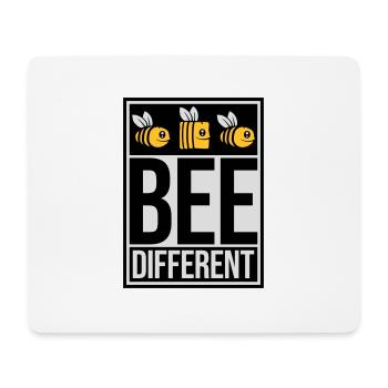 bee citation différente - Tapis de souris (format paysage) - blanc - Devant