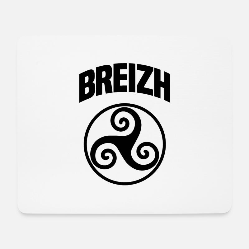 Brittany Breizh - Mouse Pad (horizontal) - white