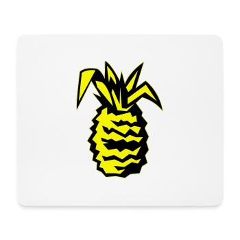 Ananas 02 - Tapis de souris (format paysage) - blanc - Devant