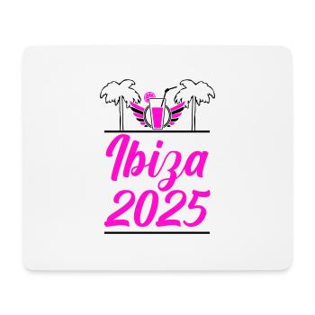 Ibiza 2025 - Mouse Pad (horizontal) - white - Front