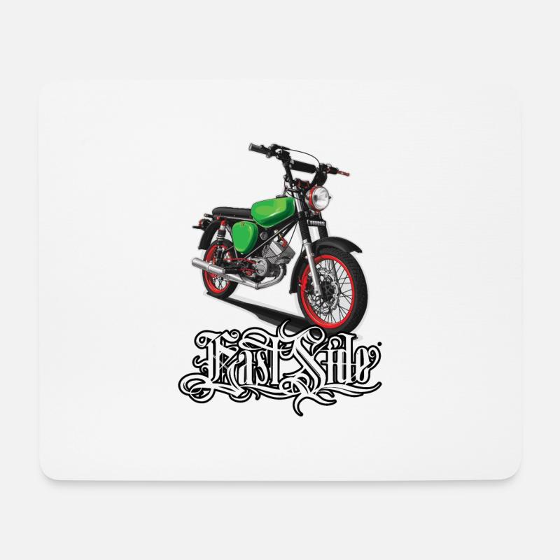 S51 (grün) // Illustration - Mousepad (Querformat) - Weiß