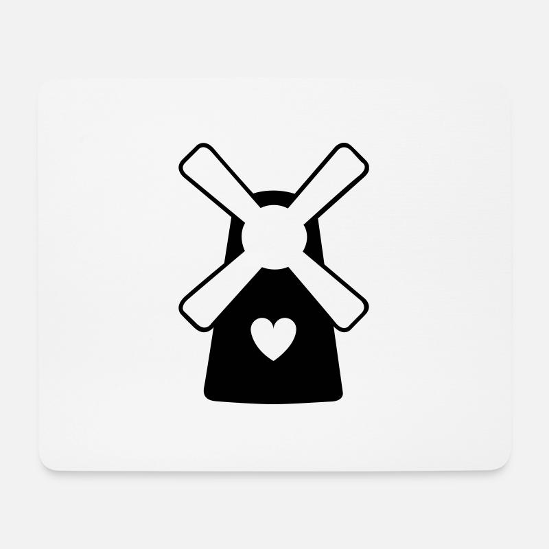 Windmill - Mouse Pad (horizontal) - white