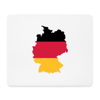 Deutschland - Mousepad (Querformat) - Weiß - Vorne