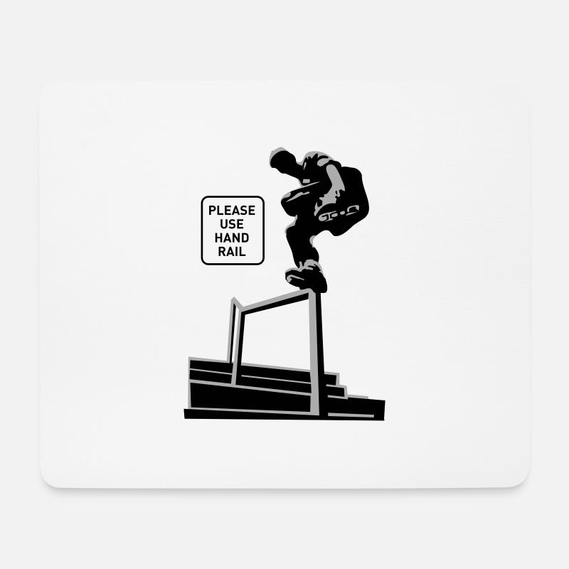 Handrail - Mouse Pad (horizontal) - white