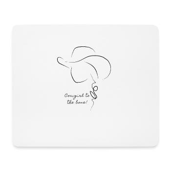 Cowgirls - Mousepad (Querformat) - Weiß - Vorne