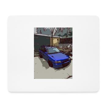 AstraCaravan - Mousepad (Querformat) - Weiß - Vorne