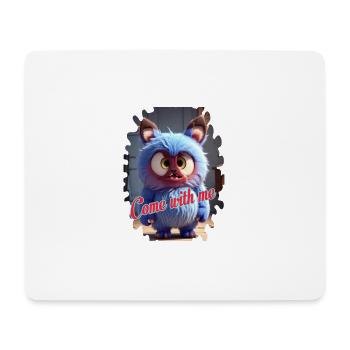 Monster 18 - Mousepad (Querformat) - Weiß - Vorne