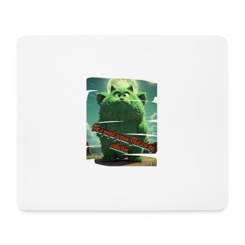 Monster 26 - Mousepad (Querformat) - Weiß - Vorne