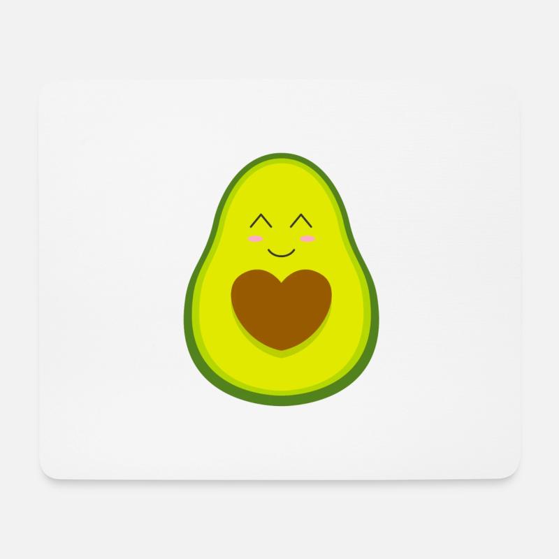 avocado - Mouse Pad (horizontal) - white