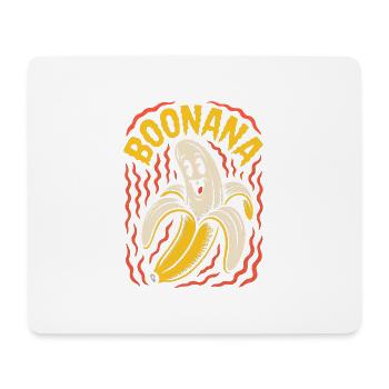 Funny Boonana Ghost Banana - Mouse Pad (horizontal) - white - Front