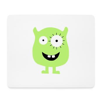 Monster - Mousepad (Querformat) - Weiß - Vorne