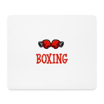 Punchline The Best Part Of A Boxing Joke Gym Boxer - Mousepad (Querformat) - Weiß - Vorne