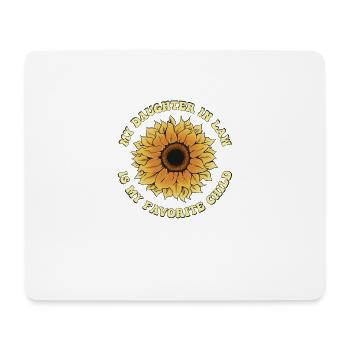 My Daughter In Law Is My Favorite Child Mother in - Mouse Pad (horizontal) - white - Front