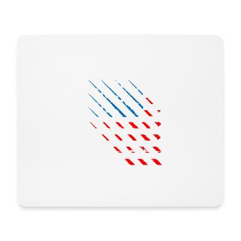 4th of July Patriotic Shirts For Mem - USA - Mouse Pad (horizontal) - white - Front