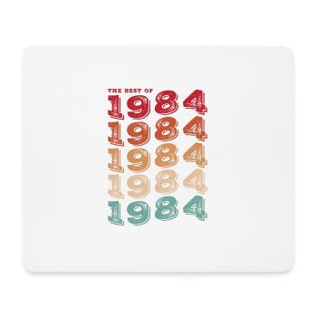 Vintage 1984 Gifts Legend for 39 Year Old - 39th - Mouse Pad (horizontal) - white - Front