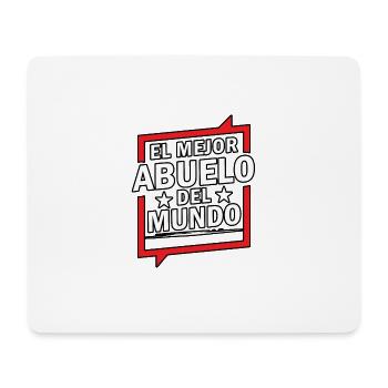 El Mejor Abuelo Del Mundo Spanisch Der Beste Opa - Mousepad (Querformat) - Weiß - Vorne
