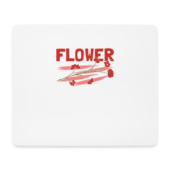 Flower Whisperer Für Frauen Mädchen Blumen - Mousepad (Querformat) - Weiß - Vorne