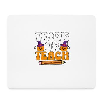 Trick Or Teach Halloween Kostüm für Lehrer - Mousepad (Querformat) - Weiß - Vorne