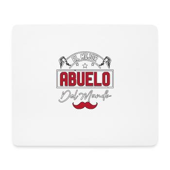El Mejor Abuelo Del Mundo Spanisch Der Beste Opa - Mousepad (Querformat) - Weiß - Vorne