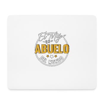 El Mejor Abuelo Del Mundo Spanisch Der Beste Opa - Mousepad (Querformat) - Weiß - Vorne
