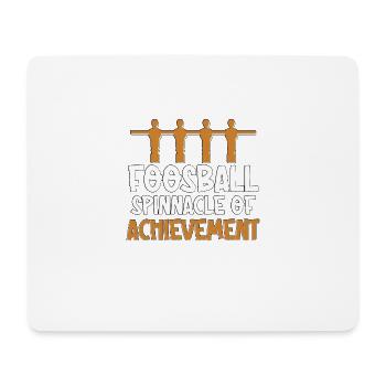 Foosball Spinnacle Of Achievement Tischfußball - Mousepad (Querformat) - Weiß - Vorne