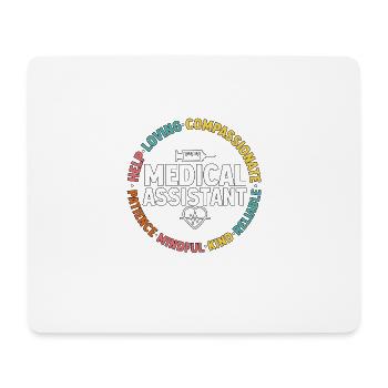 Medical Assistant for Nurses - Mouse Pad (horizontal) - white - Front