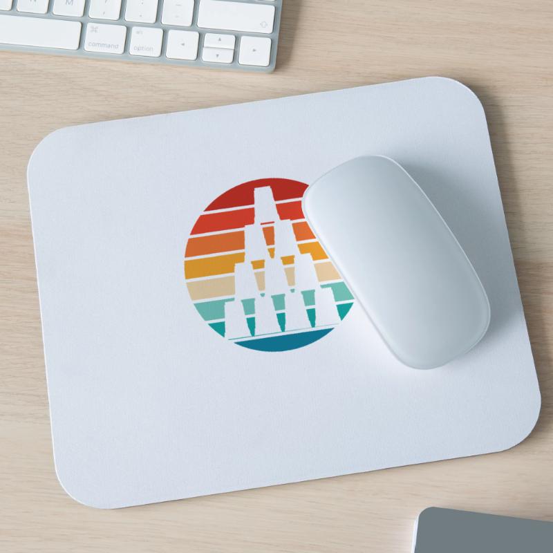 Stack Pyramide Sport Speed Cup Stacker Stacking Mousepad (Querformat)
