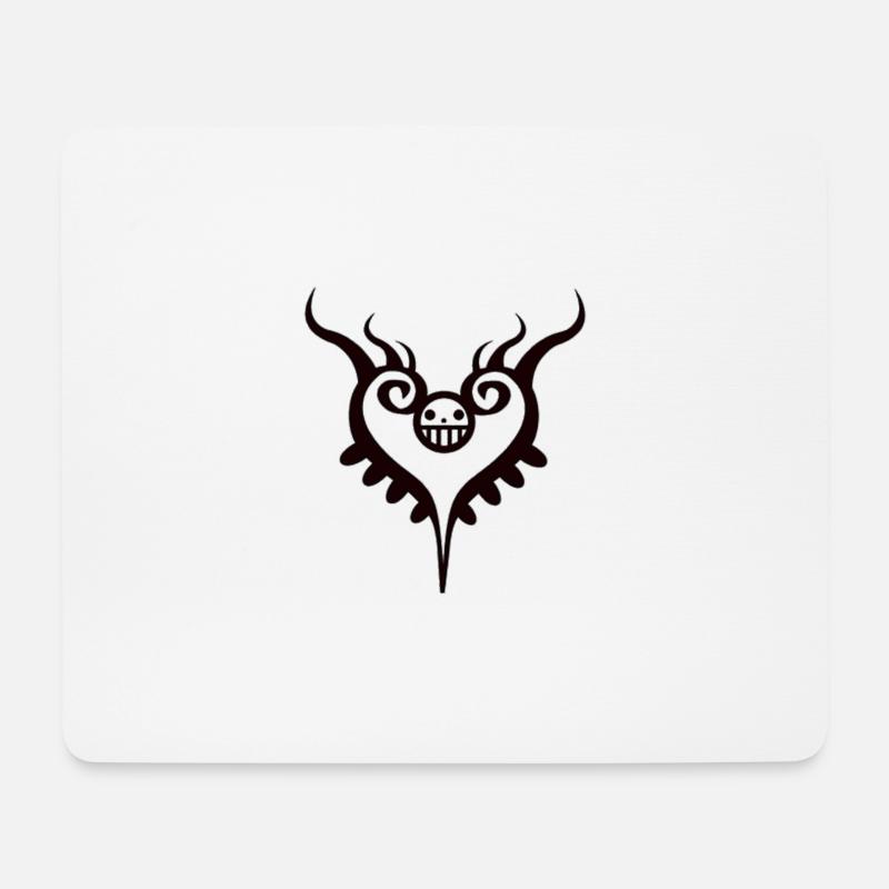 Heart Pirates - Mousepad (Querformat) - Weiß