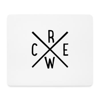 crew - Mouse Pad (horizontal) - white - Front